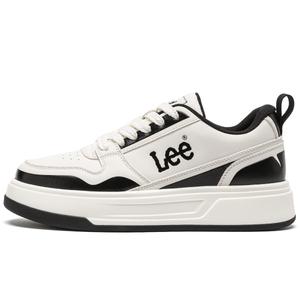 Lee Белые кроссовки, дышащие, увеличивающие рост, низкие, для скейтбординга, мужские