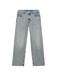 Джинсы свободного кроя Hugo, синий