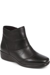 Ботильоны кожаные Pavers, черный