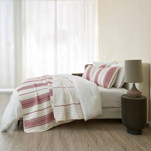 Комплект одеял Madelinen Wesley в полоску, цвет Wesley - Red