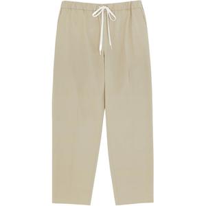 Брюки-багги на шнурке MM6 Maison Margiela, бежевый
