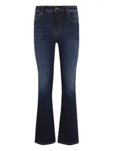 Расклешенные джинсы с карманами Weekend Max Mara, синий