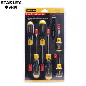 Набор отверток STANLEY с пластиковой ручкой, 6 предметов (с тестовой ручкой) 92-002-23
