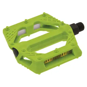Педали Brn Flat, зеленый