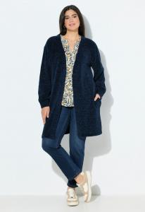 Кардиган Ulla Popken Cardigan, Ink Blue/Purple