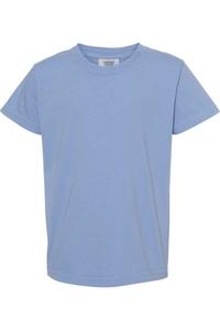 Футболка Comfort Colors Garment-Dyed Youth Heavyweight, цвет washed denim