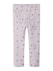 NAME IT Узкие леггинсы 'NMFDOTTIA' в цвете лавандовый, темно-фиолетовый