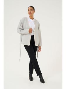 Пуховик Kaffe, цвет light grey melange