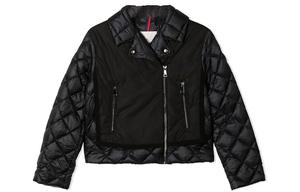 Moncler Утепленная куртка Black Kids'