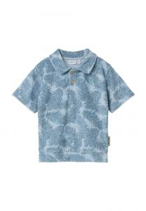 Поло NMMFREDE Name it, светло-голубой