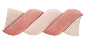 Подушка Vercart SZ, розовый - полиэстер - 30 x 60 x 153 см