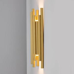 Настенный светильник Nova Luce Felix, алюминий - золото