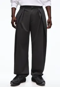 Очень широкие брюки Bershka, Dark Grey