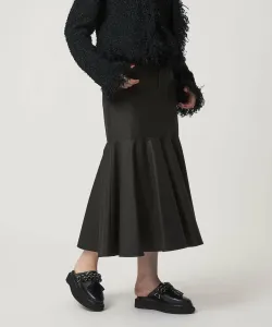 Хлопковая юбка-клеш Astraet, цвет Black