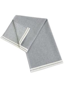 Framsohn Набор из 6 штук: Современные кухонные полотенца в елочку, серые - (Д) 70 x (Ш) 50 см