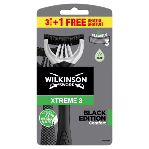 Wilkinson Sword Xtreme3 Silver Edition одноразовые бритвы, 4 шт.