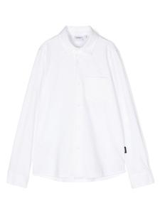 Aspesi однотонная рубашка, белый