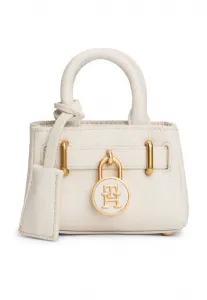 Американская культовая кожаная сумка на цепочке Tommy Hilfiger, Soft Cream