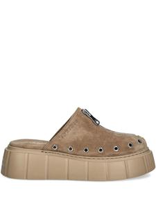 Inuikii Matilda замшевые мюли, коричневый