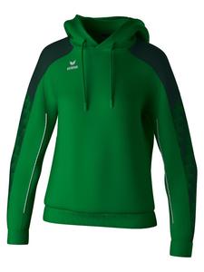 Толстовка erima, цвет smaragd/pine grove