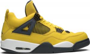Кроссовки Air Jordan 4 Retro LS Lightning, желтый