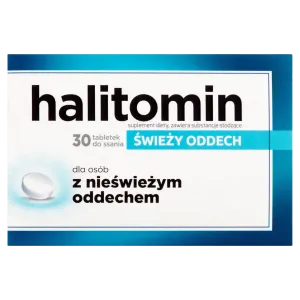 Halitomin биологически активная добавка, 30 таблеток/1 упаковка