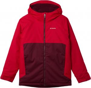 Куртка Alpine Action III Columbia Kids, Rich Wine Melange/Mountain Red