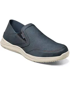 Мужские ботинки Conway Ez Moc Toe Slip On Nunn Bush, синий