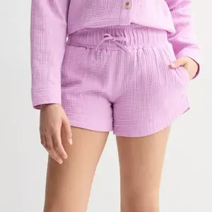 Шорты из газовой ткани для девочек 7-16 лет Limited Too, фиолетовый