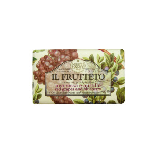 Мыло FRUTTETO SOAP RED GRAPES BLUEBERRY Nesti Dante, цвет weiß