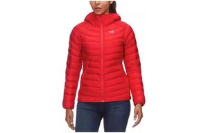 Arcteryx Женская пуховая куртка Cerium LT, Zap Red/Ephemera