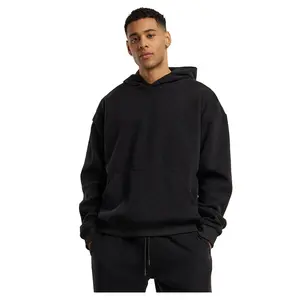 Худи Urban Classics Jacquard Velvet Oversized, черный