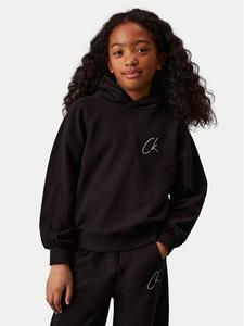 Свитшот regular fit Signage IG0IG02640 Calvin Klein Jeans, черный