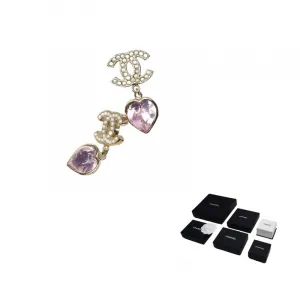 Металлические серьги AB9100 CHANEL