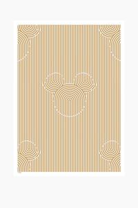 Постер H&M Disney - Yellow Stripe Mickey, 50x70 см