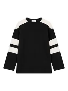 Свитер с круглым вырезом Studio Tomboy, черный