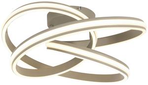 Потолочный светильник 48/52/23 см Novel, белый/песочный