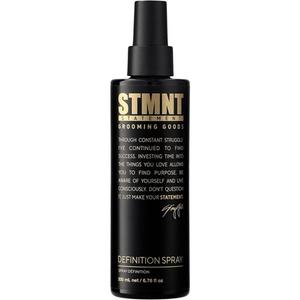 STMNT Grooming Goods Definition Spray 200 мл Ultimate Definition с длительной текстурой, полуматовым финишем, фиксацией и объемом, цитрусовыми, водными и древесными нотами