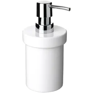 Дозатор мыла Sanotechnik «МАРТИНС», керамика, белый