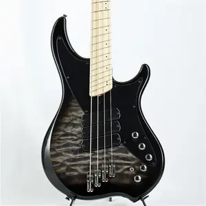 DINGWALL Combustion Nashville Edition CN3 4-струнный квилтованная верхняя дека клен (двухтоновый черный взрыв/клен)