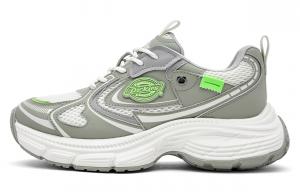 Dickies Низкие массивные кроссовки женские бежево-зеленые