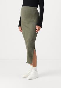 Юбка-карандаш OLMALEJANDRA  ONLY MATERNITY, хаки