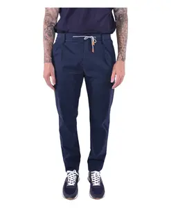 Обычные хлопковые спортивные брюки Eleventy, синий