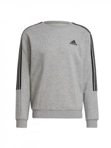 Пуловер adidas Pullover 3 Streifen Design, серый