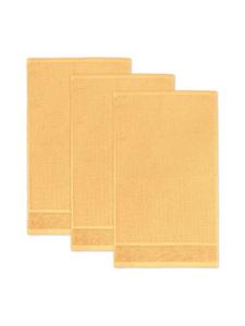 Гостевое полотенце frottana Pearl 3er Pack, цвет maize