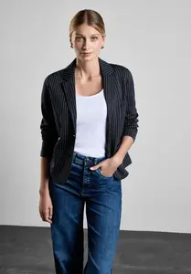 STREET ONE короткий блейзер, короткий, синий