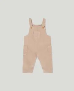 Длинные брюки из микропана с гладкой поверхностью и боковым карманом для малыша Coconut El Corte Inglés, бежево-серый