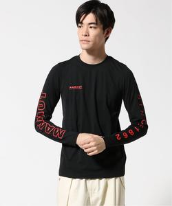 MAMMUT/(M) Футболка с длинными рукавами и принтом логотипа QD, азиатский крой