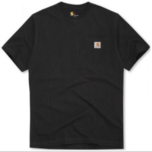 Футболка Carhartt K87 Loose Fit Heavyweight Short Sleeve Men's, черный