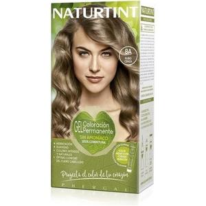 Перманентное окрашивание 8А Пепельный блондин, Naturtint